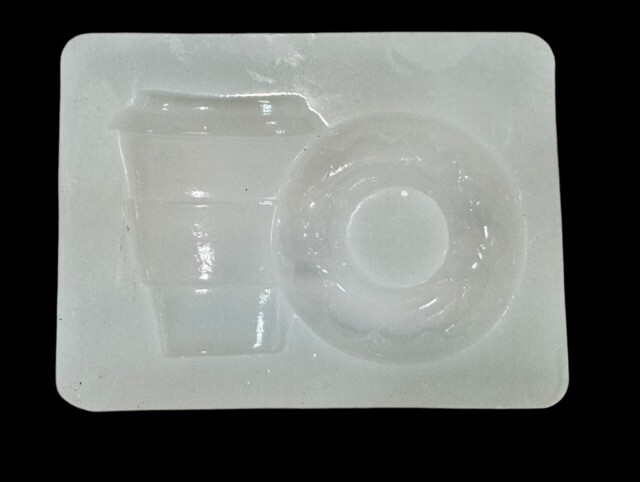 Silicone Coffee & Donut Mold For Resin