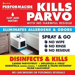 Performacide 1 Gallon Kit – Kills Parvo Virus, Ideal for 1 Gallon Starter Kit