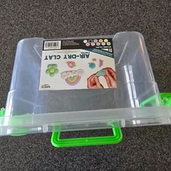 Air To Clay Reusable Empty Storage Box Holds 16 Clay Medium Size USA Seller
