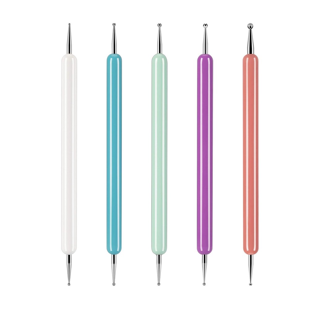 5 Pcs Pattern Tracing Stylus, Ball Embossing Stylus for Transfer Multicolor