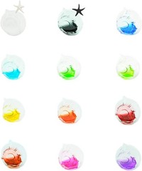 12-Color Epoxy Resin Dye Set, 10ml Each, Translucent Liquid Pigment for Resin Ar