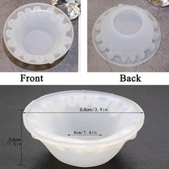 Resin Silicone Molds Dish Tray Bowl Epoxy Resin Casting Molds for DIY2682