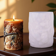 Animal Cylinder Molds Silicone Wave Spiral Candle Mold – Silicone Resin Casting