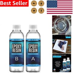 Art Resin 16oz Two Part Epoxy for Casting & Coating – Self Leveling, Food Safe