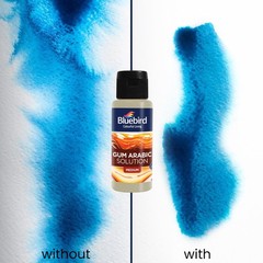 BLUEBIRD Gum Arabic 3.4 Fl Oz / 100ML – Watercolor Medium for Art