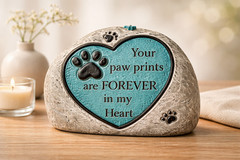 Handmade Pet Memorial Small Rock Mold For Resin