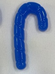 6 Candy Cane Silicone Inlays For Resin