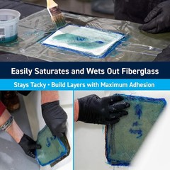 Polyester Laminating Resin Gallon – Water Resistant, Vertical Surface Hold, MEKP