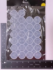 Alphabet Letter Pendant Silicone Mold for Resin/Jewelry/Casting/Epoxy USA Seller