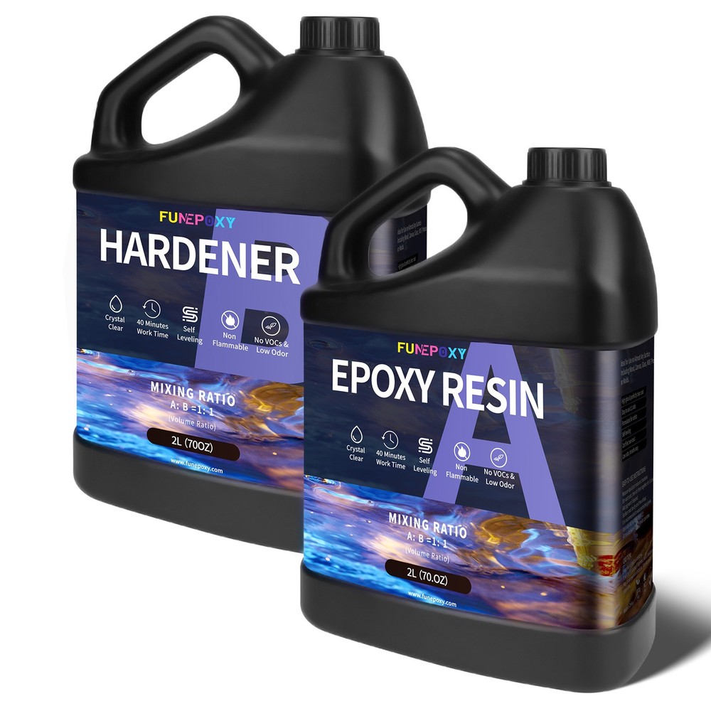 Fast Cure 1:1 – Clear Epoxy Resin – 1.06 Gallon Kit