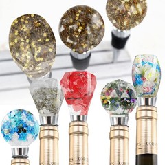 15 Pcs Resin Wine Bottle Stopper Molds Set | Silicone Molds for Epoxy Resin