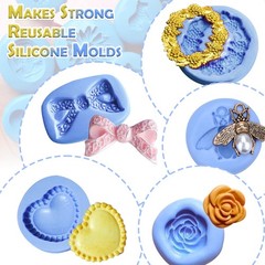 Silicone Putty – 2.5 Lb Flexible Silicone Mold Making Kit for Reusable Silico…