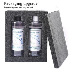 1:1 Clear Epoxy Resin Kit Crystal Casting Art Resin DIY Jewelry Craft Set