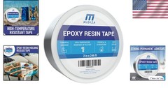 Ultimate Crafting Solution – 2″ x 246 ft Transparent Silicone Epoxy Release Tape