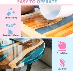 High Quality Epoxy Resin 4 Gal Self-Leveling Wear-Resistant Art