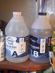 1 Gal Promise Epoxy Epoxy Resin Kit Crystal Clear, UV Resistant, Self Leveling