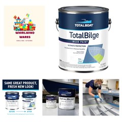 TotalBilge Epoxy Based Bilge Paint for Boat Bilges, Bulkheads, Engine Rooms a…