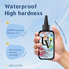 300g Upgraded Formula Crystal Clear Hard UV Resin Ultraviolet Fast transpancy