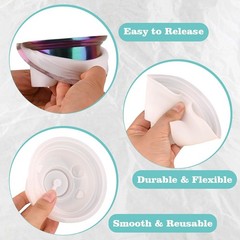 Kerosene Lamp Resin Mold Set, 2 Shapes Lantern Silicone Molds for Resin Casti…