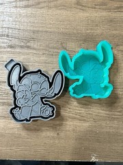 Stitch With Ribbon Silicone Freshie Mold