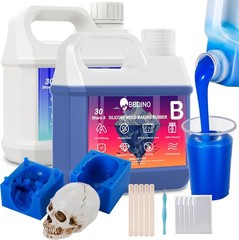 1:1 Silicone Mold Making Kit – Quick Cure 5 Hours, Ideal for Resin