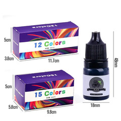 Epoxy Resin Color Pigment 24 Vivid Colors Liquid Epoxy Pigment Highly Concentrat