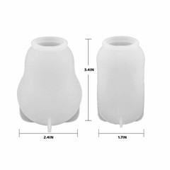 Silicone Resin DIY LED Light Bulb Molds Chip Base Cover Epoxy Making Tool Mould