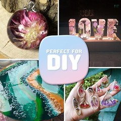 20.28oz Epoxy Resin, Crystal Clear Kit, High-Gloss & Bubbles Free Self Leveling