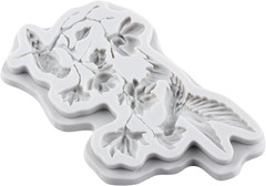 Flower Branch Polymer Clay Molds Hummingbird Silicone Resin Mold for DIY Crafts