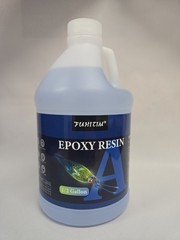 Fuhitim Epoxy Resin 1/2 Gallon Crystal Clear Self Leveling ***RESIN ONLY***