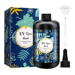 UV Resin 500g Crystal Clear Hard Glue Ultraviolet Curing Epoxy For DIY Handmade