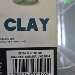 Air To Clay Reusable Empty Storage Box Holds 16 Clay Medium Size USA Seller