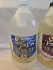 ProMarine Epoxy Resin Kit 1 Gallon Casting & Coating Craft Table Top Clear