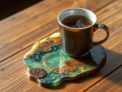Heat Resistant Epoxy Resin High Temp Coating for Countertops Crafts Tumblers