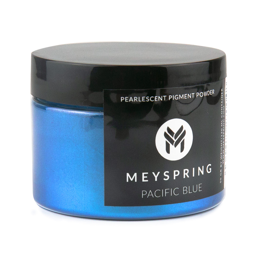 MEYSPRING Pacific Blue Mica Powder for Epoxy – Two Tone Resin Color Pigment