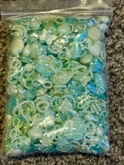 HUGE Lot – 12oz Nail Charms Acrylic Beads – Shaker Keychain Filler, Nail Art