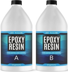 Versatile 1 Gallon Epoxy Resin – Water Resistant & Non-Toxic for DIY Projects