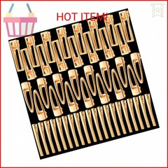 LEOBRO Gold Hair Clips, 50PCS Alligator Barrettes for Women, Girls, Crafts, DIY