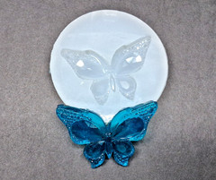 Handmade Butterfly diamond pendant L mold-MOLD ONLY-