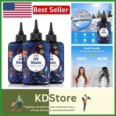 Crystal Clear UV Resin Kit for Jewelry & Crafting