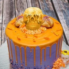 SKULL MOLD SILICONE 3D EPOXY RESIN CANDLES CANDY CHOCOLATE SOAP FONDANT 4 SIZES
