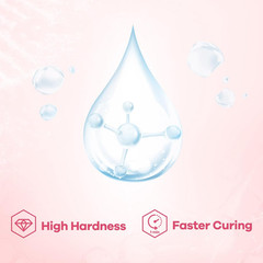 300G UV Resin,Upgraded Hard Type Crystal Clear Epoxy Resin up Premixed UV