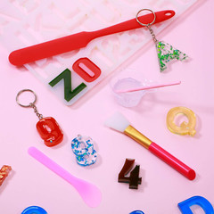 12 Pcs Silicone Stir Sticks Kit, Silicone Epoxy Brushes, Stir Tool Sticks, Mixin