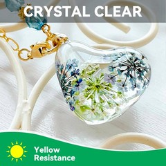 IVITA 300g Clear UV Resin Hard High Gloss UV Cure Epoxy Resin Crystal Premixed