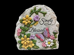 Handmade “Simply Blessed” Standing Plaque Mold For Resin