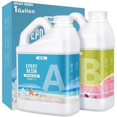 OcePor Epoxy Resin-1 Gallon, Crystal Clear Resin Kit, 1