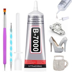 110 mL B7000 Glue Clear for Rhinestones Crafts, 3.7 fl oz B-7000 Jewelry Bead