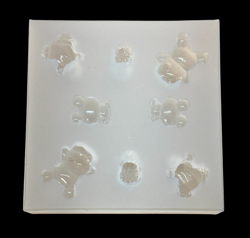 8 Piece Charm Silicone Mold For Resin