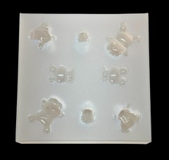 8 Piece Charm Silicone Mold For Resin
