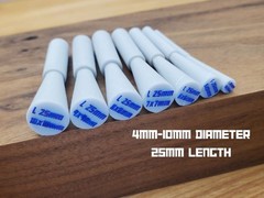 Cylinder Sand Cast Mold Set 4mm-10mm Sand Casting Jewelry Molds